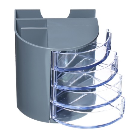 Organizer stand for the office of the plasticIKICAL ERICHKRAUSE VENEZIA, Classic, gray-1