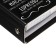 Notebook on rings of 80 sheets in the Caffe Nero cage, with shift block, solid cover, glossy lamination, block 60 g/m2