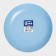 Dessert plate Luminarc Diwali Light Blue, D = 19 cm, glass -ceramic, blue