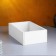 Wooden Kashpo 24 × 14 × 8 cm Elegant, white give beautifully