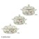 Set of pan Lenardi Magnolia, 6 items