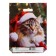 Package "New Year MUR", polyethylene with a cut pen, GL 40 x 31 cm, 60 μm