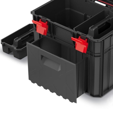Modular tool box, plastic, on wheels, X-Block Pro-3