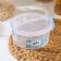Food container Ricco, 1.2 l, d = 17 cm, h = 7.5 cm, round, transparent color, blue