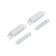 Magnet furniture tundra M002W, 60x13 mm, medium, white, 2 pcs.