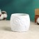 Floristic pot "Council" white, 6.5x6.5x6cm
