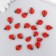 Beads for the creativity of PVC "God's cows" set of 20 pcs 1x1x1 cm