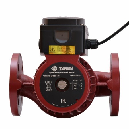 Circulation pump Taen GPS40-16SF, 1000/700/600 W, 283 l/min, pressure 16.2 m, DU 40-2