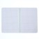 Notebook A5-80 sheets in a cage, on a crest, a plastic cover, a removable ruler made of transparent plastic, mint,