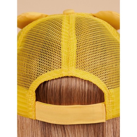 Children's cap, size 51-52, yellow color-3