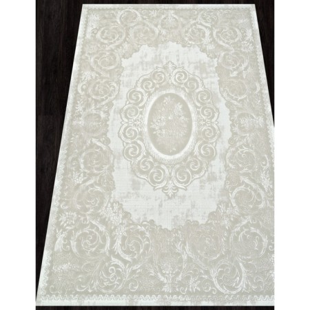 Rectangular carpet Valentis sirocco, size 80x150 cm, color BEIGE/White-1