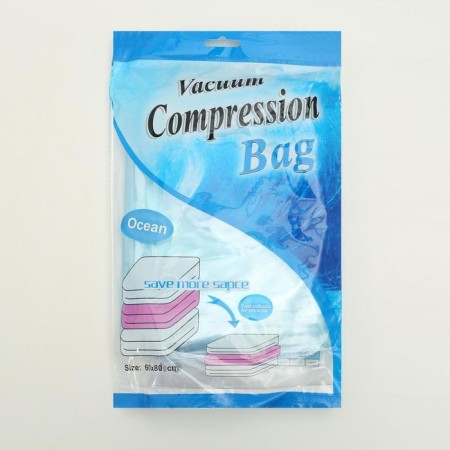 Vacuum storage package "sea breeze", 60 × 80 cm, flavored, blue color-2