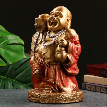 Figure "Hothee cheerful" bronze red, 19.5x17x30cm-5