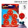 Candle for the cake "Happy Birthday!", 5 pieces, Spider-Man
