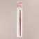 Makeup brush, beveled, 15.6 (+/- 1) cm, pink color