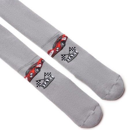 Pantyhose children's terry C661 (C) -2126 Color gray, height 104-110-1