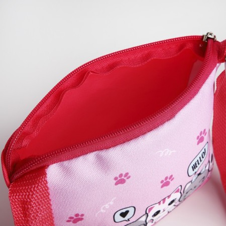 Gift set for the girl "kittens", bag, notebook-8