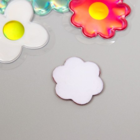 Sticker Plastic Air "Flowers" 0.6x9.8x13.3 cm-2