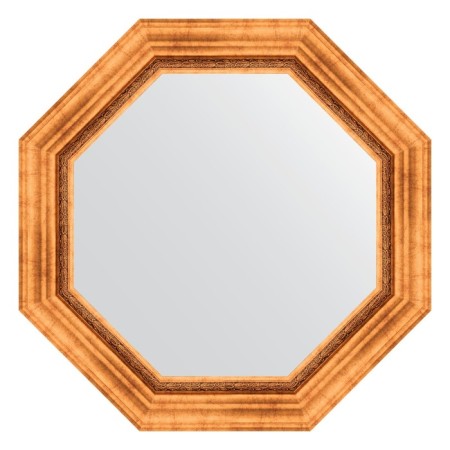 Mirror in the baguette frame, Roman gold 88 mm, 66.6x66.6 cm