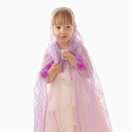 Carnival set of Princess Hypyur Amethyst, Crown, length 100cm-3