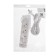 Extension cord Luazon Lighting Eco, 4 sockets, 5 m, 10 A, 2200 W, PVS 2x0.75 mm2, without salary, white