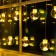 Garland “fringe” 2.4 × 0.7 m with nozzles “balls”, ip20, transparent thread, 108 LED, glow warm white, 8 modes, 220 V