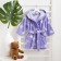 Hare Tainted Baby Brock I “Asterles” size 30, lavender color, 100% cotton 360 g/m2
