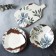 Ceramic plate "FUHEN", 21.5 cm, white color