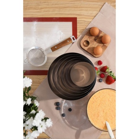 A set of baking forms and calculation "Circle", D-20, H-15 cm, 6 pcs-5