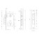 Crystone Castle APECS 1000/60-G, C C/m, m/o 61.5 mm, b/handles, gold color