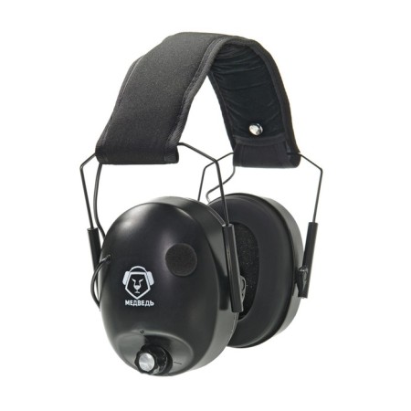 Active headphones "Bear", black color-3