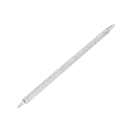 Simple sting for a screwdriver of the tundra, CRV, two -sided, PZ0 - PZ1, 160 mm-3