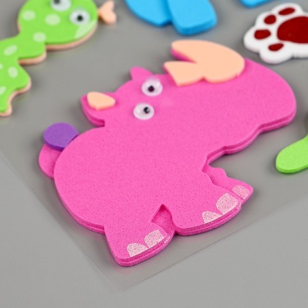 A set of stickers from EVA "Animals", 9 pcs.-3
