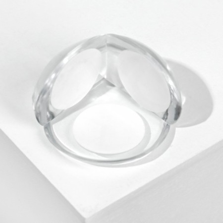 Set of linings on corners, 12 pcs., Transparent-1