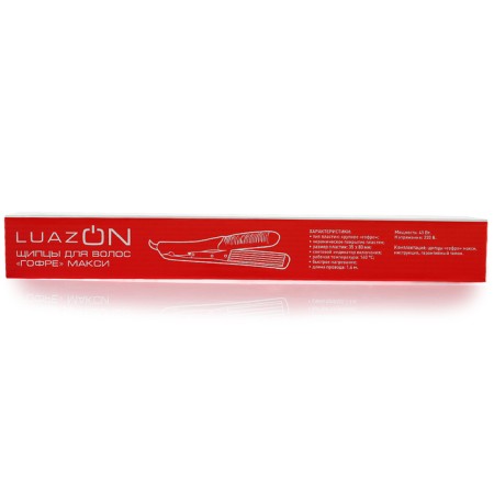 Luazon LF-17, 45 W, ceramic coating, 35x80 mm, 160 ° C, pink, pink-7