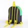 Baby backpack on the zipper Textura, gray/green color