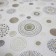 Oilcloth Lucia 140 cm, roll 20 m, drawing "pearl"