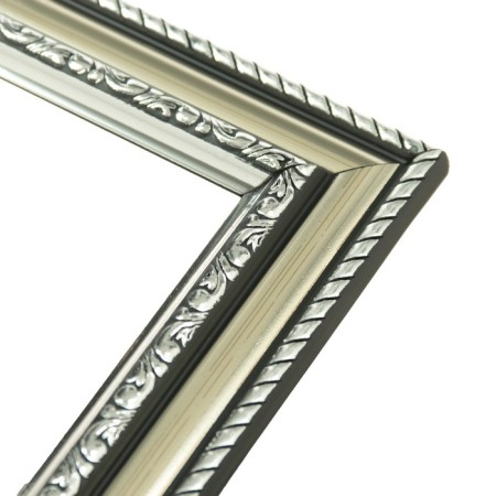 Frame for paintings (mirrors) 15 x 21 x 3.0 cm, plastic, calligrata 6448, silver-2