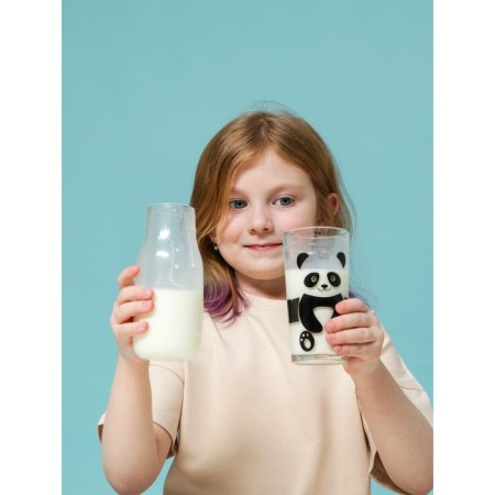 A high glass for milk "Panda", 230 ml-10