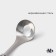 A spoon for the formation of mitballs Magistro Solid, 23 × 6.5 cm, chrome color