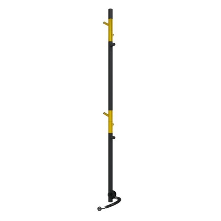 Towel Electric Laris Image, 150x1400 mm, 4 crossbars, univers., Black-1