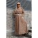 Female dress, size 50, beige color