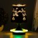 Aroma lace with backlight "Flower" E14 40W +RGB black 12.5x12.5x23 cm