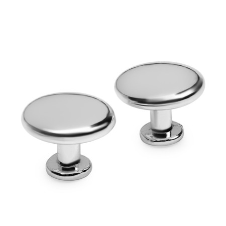 Ручка кнопка ТУНДРА LIGHT PK036CP (MD112CP), хром-3