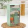 Multifunctional kitchen combine "Lasi", 4 nozzles, brush, green color