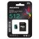 Карта памяти microSDXC 512GB A-Data AUSDX512GUI3V30SA2-RA1 Premier Pro + adapter