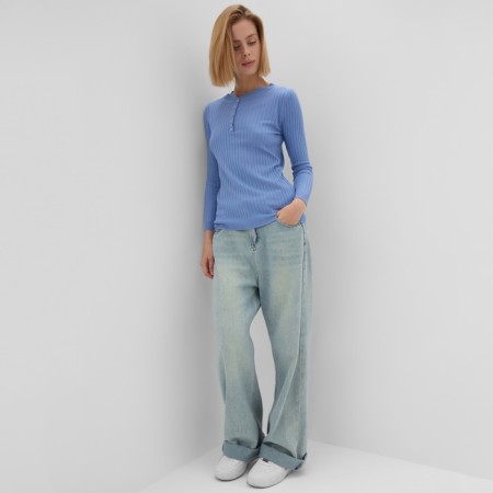 Female jumper minku, blue color, rr 42-44-4