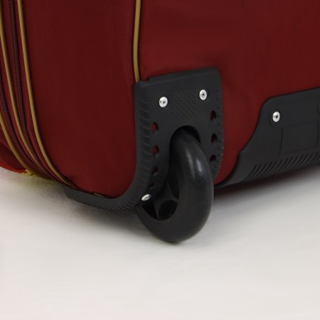 Small 37 l (s) suitcase with a Sacvoyage bag, lightning department, external pocket, extension, burgundy color-7