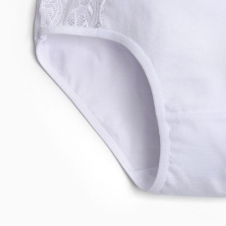 Panties female color white, size 52-54-1