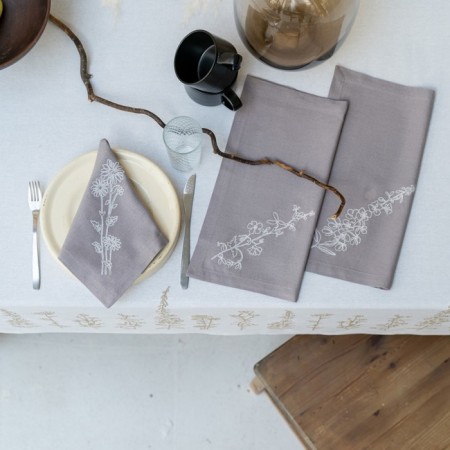 Set of napkins "Sound", size 38x38 cm, 3 pcs-2